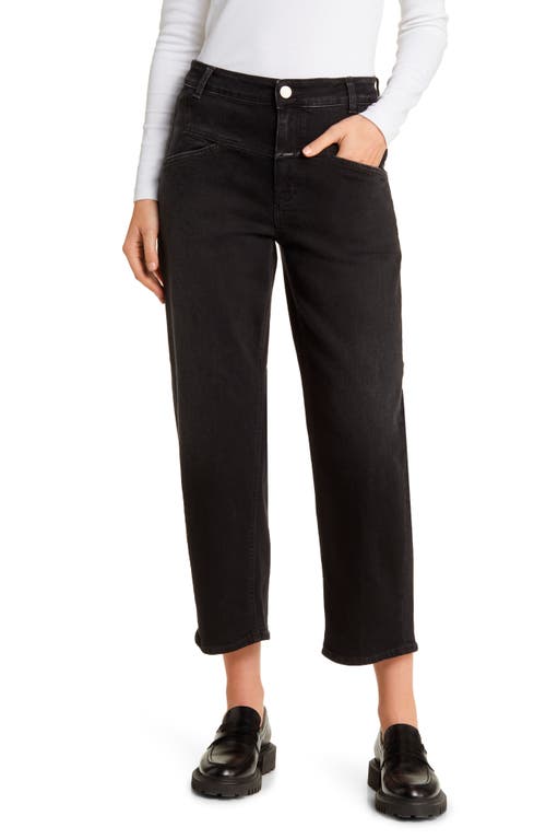 Closed Stover-X Tapered Straight Leg Jeans Dark Grey at Nordstrom,