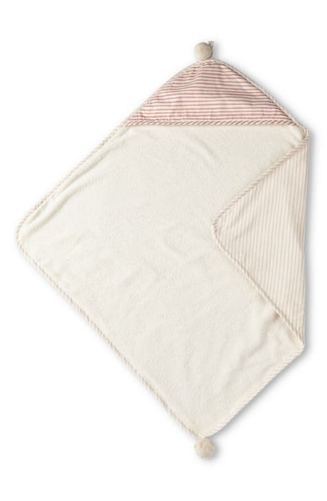 Follow Me Elephant Organic Cotton Hooded Towel