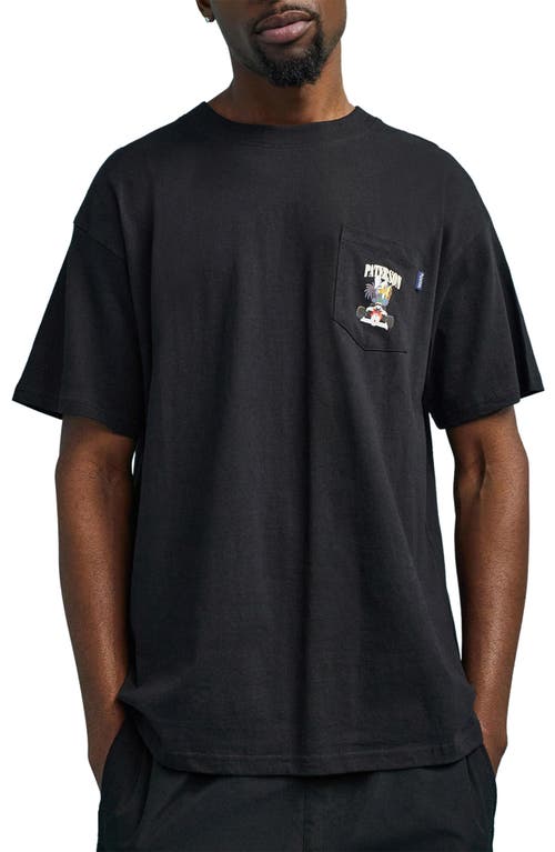 PATERSON Monte Carlo Pocket Graphic T-Shirt Black at Nordstrom,