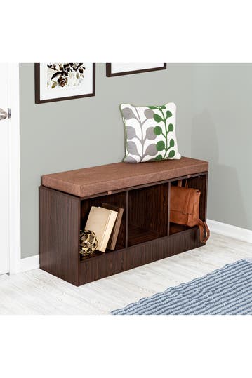 Find many great new & used options and get the best deals for prepac shoe storage cubbie bench, espresso at the best online prices at ebay! honey can do storage bench espresso