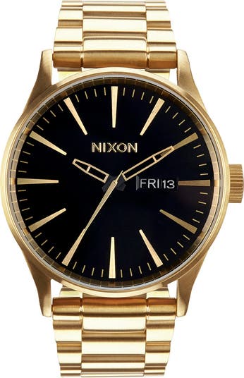 Nixon sentry 2025 bracelet watch