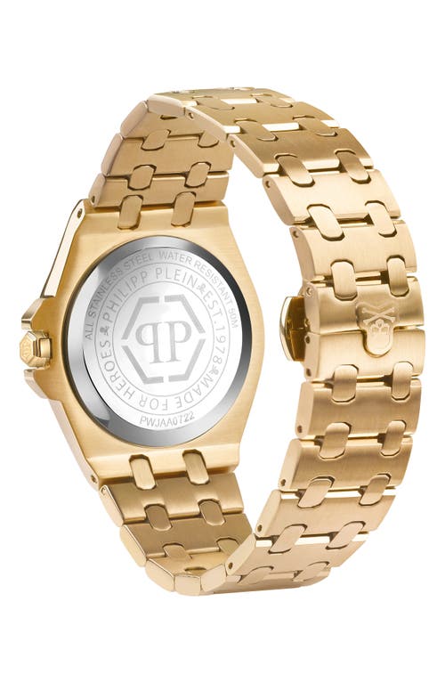 Philipp Plein Sport Plein Extreme Bracelet Watch, 44mm In Ip Yellow Gold