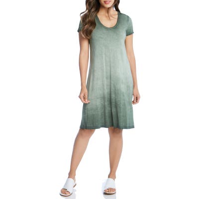 Karen Kane Olivia T-Shirt Dress, Green