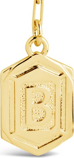 14K Gold Mini Dog Tag Necklace | Your Modern Forever Necklace 14K Yellow Gold