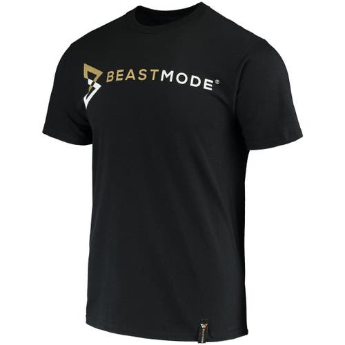 Men's Beast Mode Black Basic Logo T-Shirt