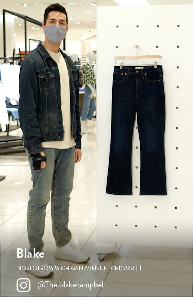 Madewell Curvy Cali Demi Boot Jeans 