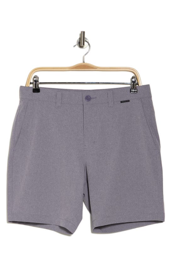 Travis Mathew Beck Shorts In Heather Mulled Grape