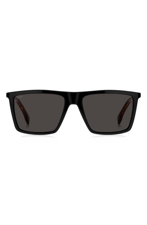56mm Flat Top Sunglasses