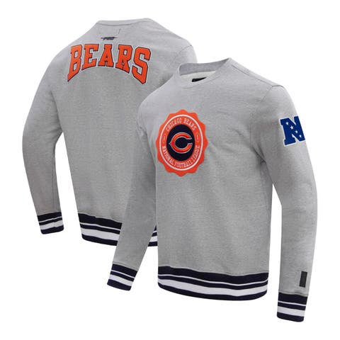 Heather Gray New York Mets Pro Standard Crest Wool Varsity Jacket M