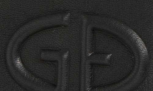 Shop Goldbergh Freeze Waterproof Leather Gloves In Black