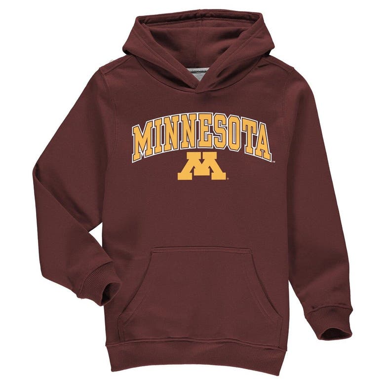 Fanatics Kids' Youth  Branded Maroon Minnesota Golden Gophers Campus Pullover Hoodie