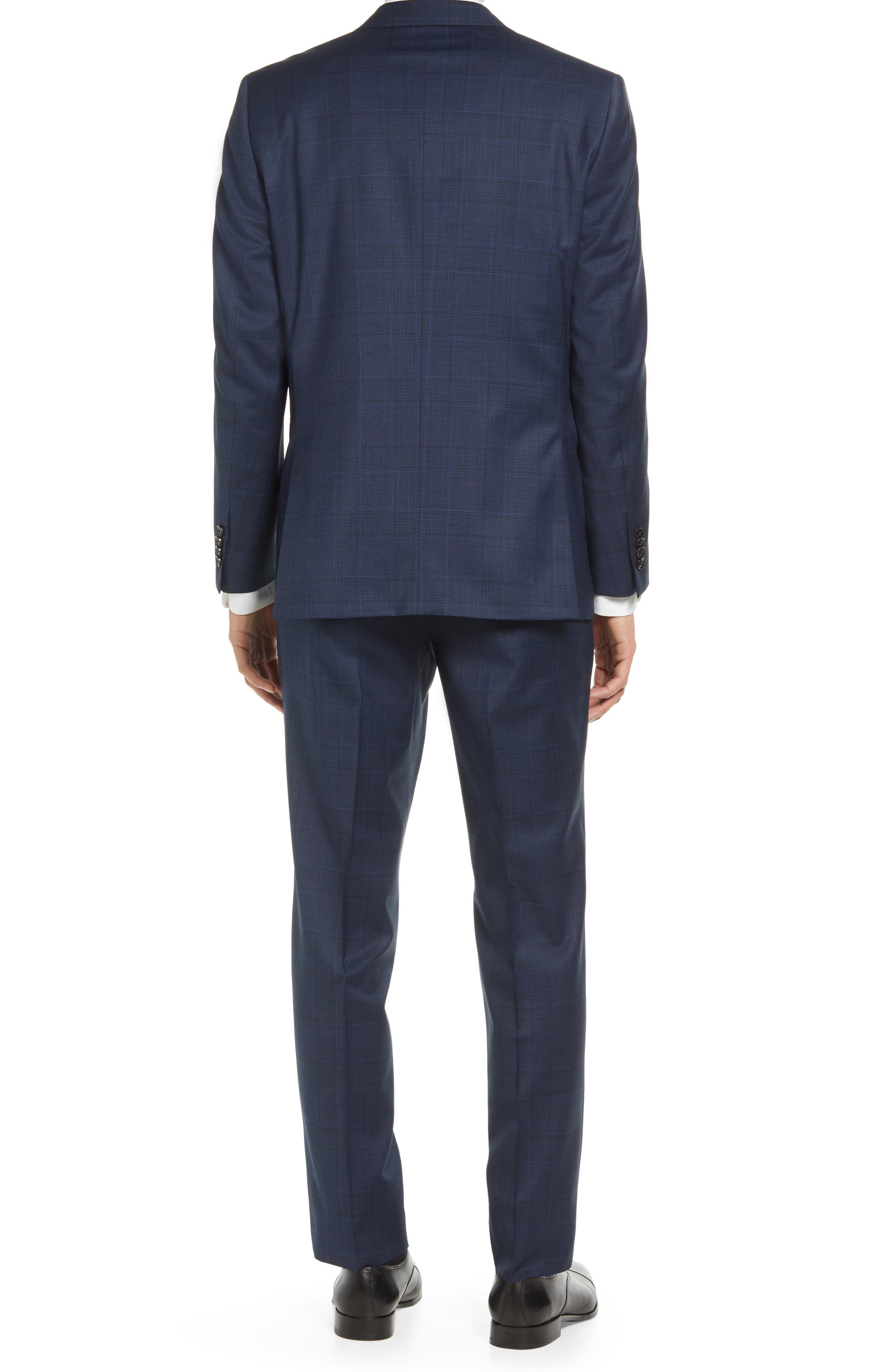 ted baker london jay trim fit plaid wool suit