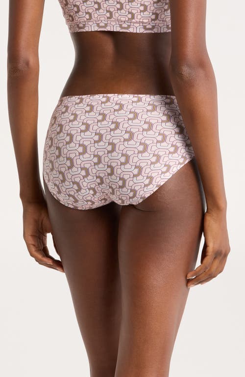 Shop Chantelle Lingerie Soft Stretch Seamless Hipster Panties In Graphicool-ts