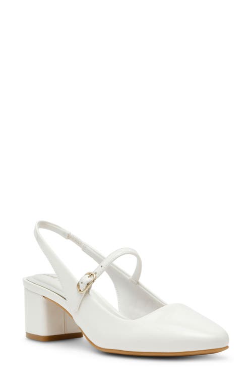 Anne Klein Pia Slingback Mary Jane Pump Patent at Nordstrom,