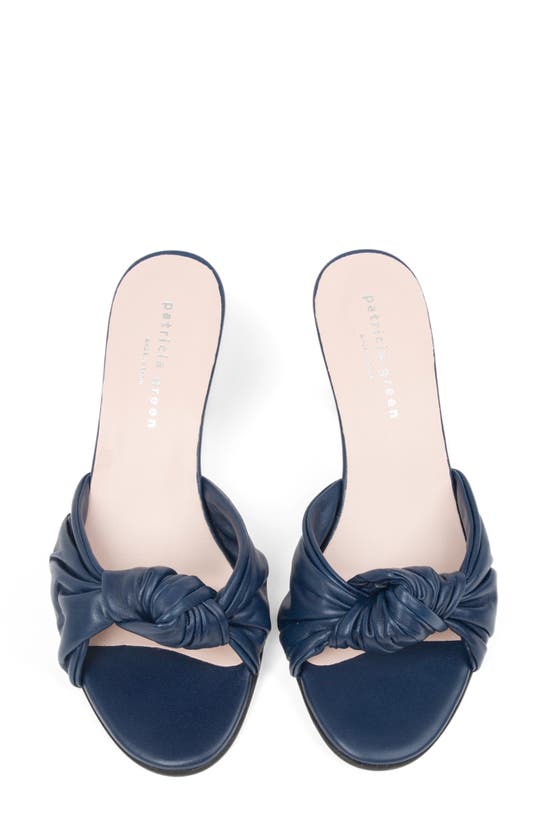 Shop Patricia Green Savannah Slide Sandal In Navy