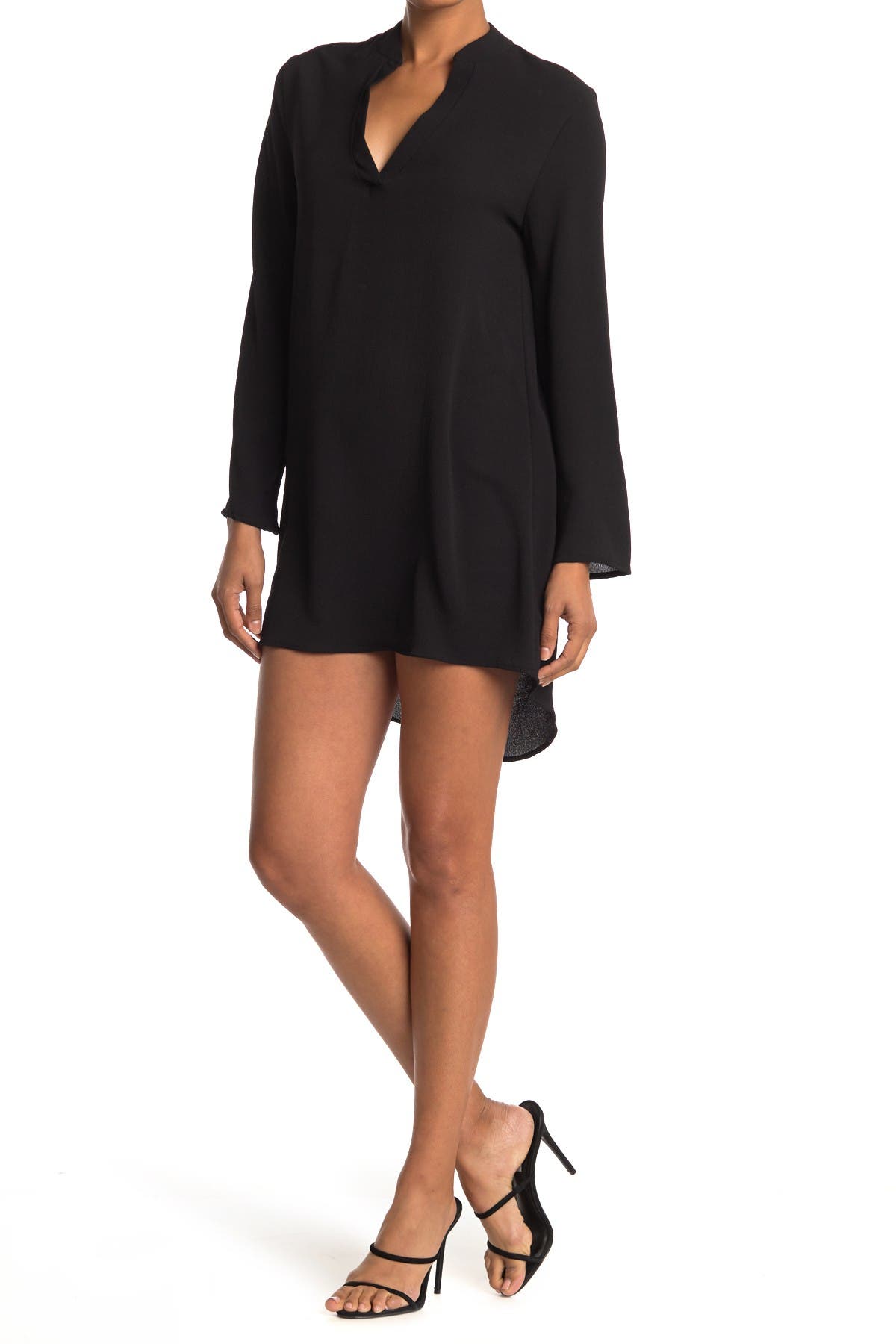 high low shirt dress