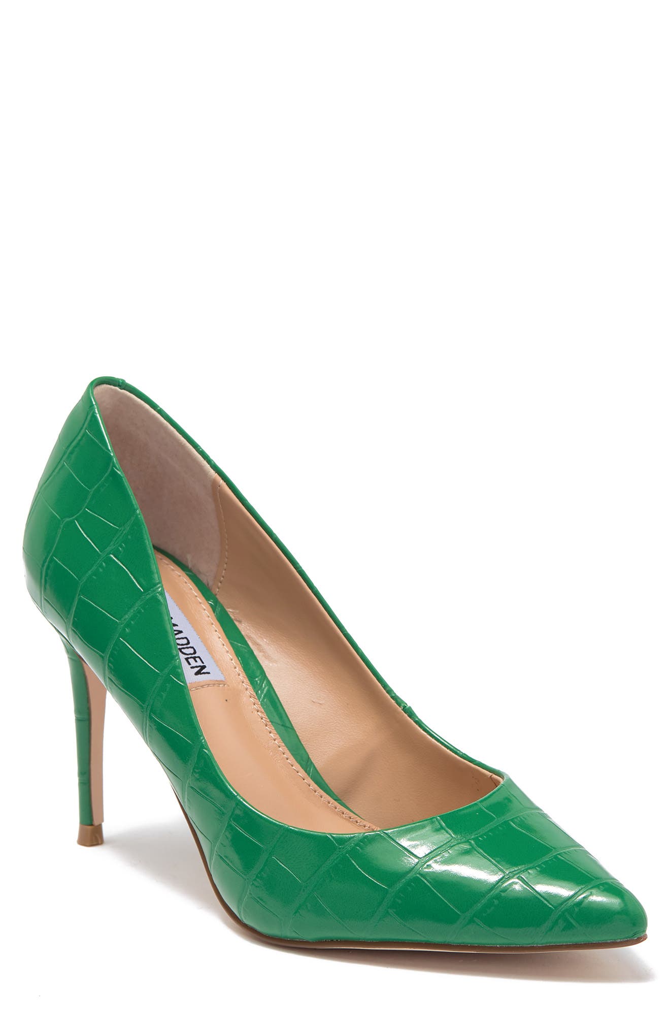 green pumps women's