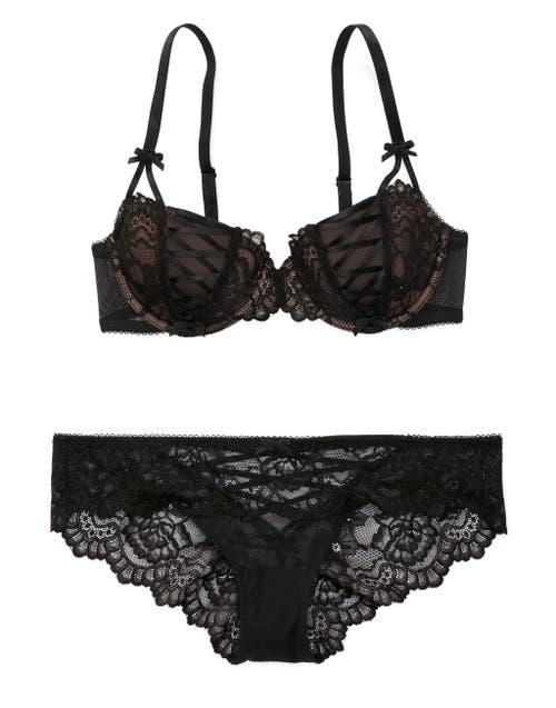 Shop Adore Me Enny Contour Balconette Bra In Black