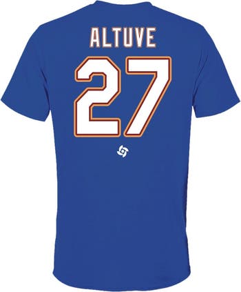 Men's Nike Jose Altuve Navy Houston Astros City Connect Name & Number  T-Shirt