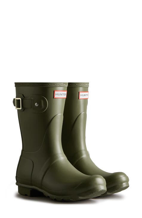 Botas de goma caña alta  Hunter boots, Rain boots, Boots