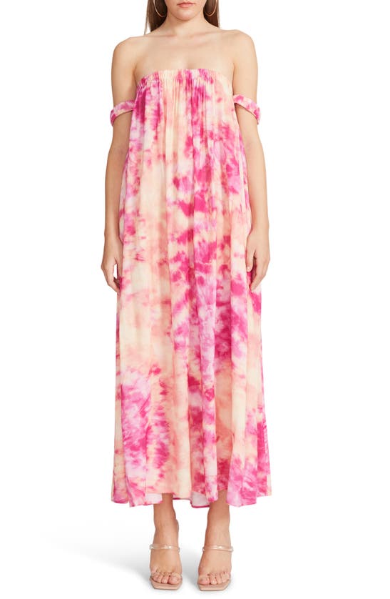 BB DAKOTA BY STEVE MADDEN LOVED UP FLORAL DRESS 