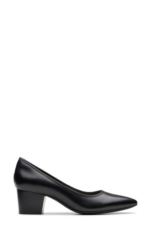Clarks Ellanie Hope In Black Leather