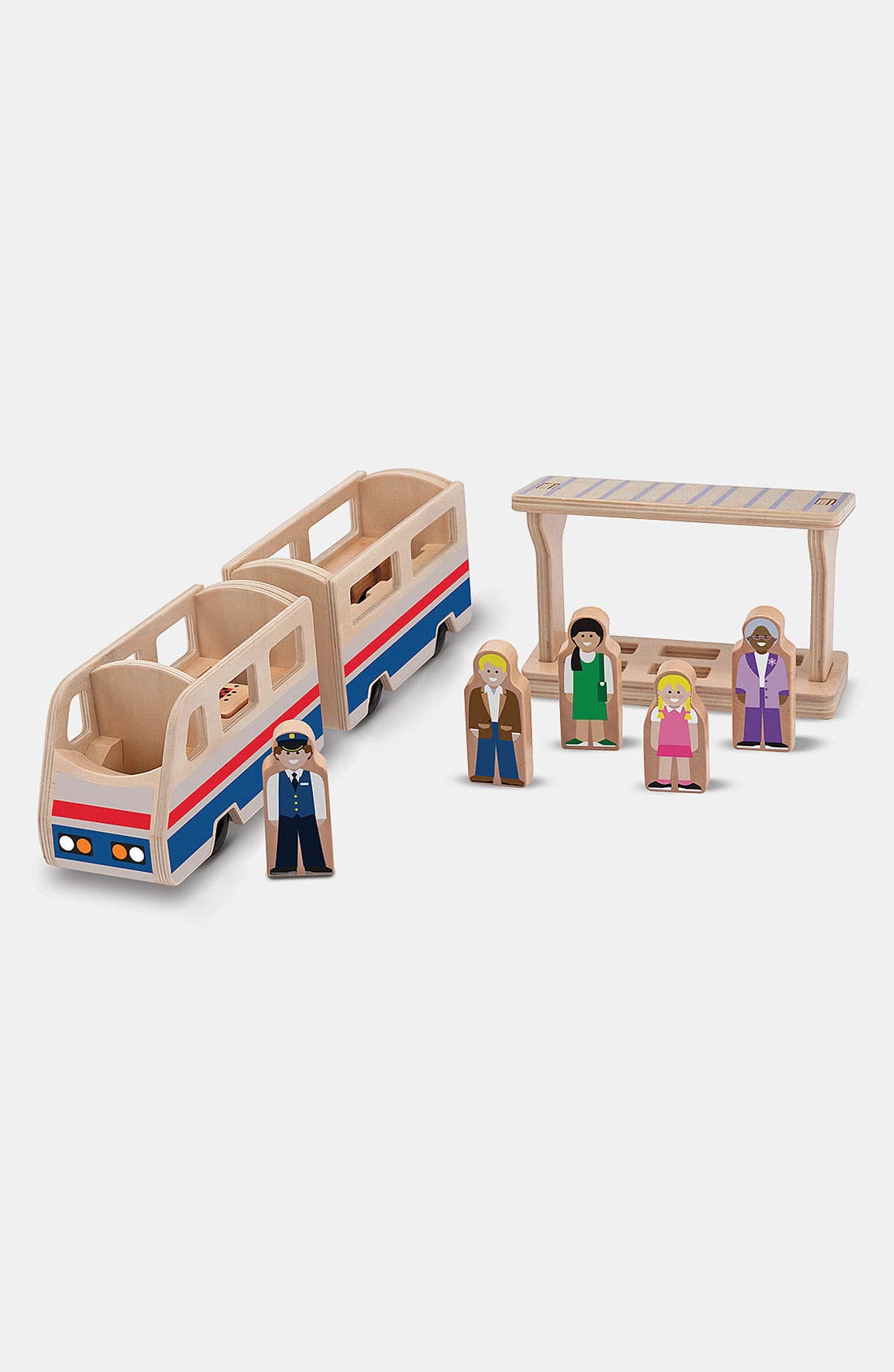 melissa and doug travel train set