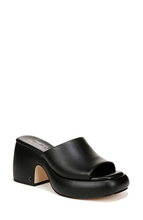 Circus NY by Sam Edelman Isla Platform Slide Sandal Black at Nordstrom,