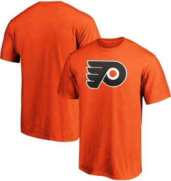 Men's Fanatics Branded Black Philadelphia Flyers Team Pride Logo Long Sleeve T-Shirt Size: Medium