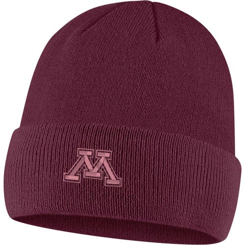Men's Nike Maroon Minnesota Golden Gophers Tonal Cuffed Knit Hat