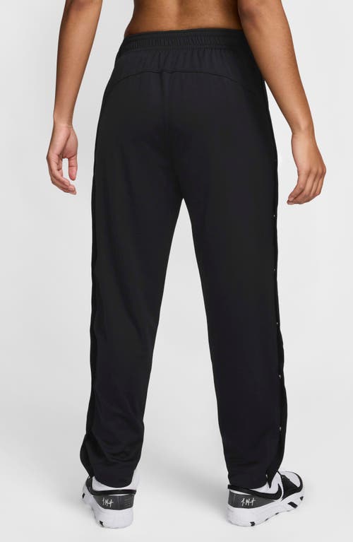 Shop Nike Dri-fit Tear Away Basketball Pants In Black/black/white