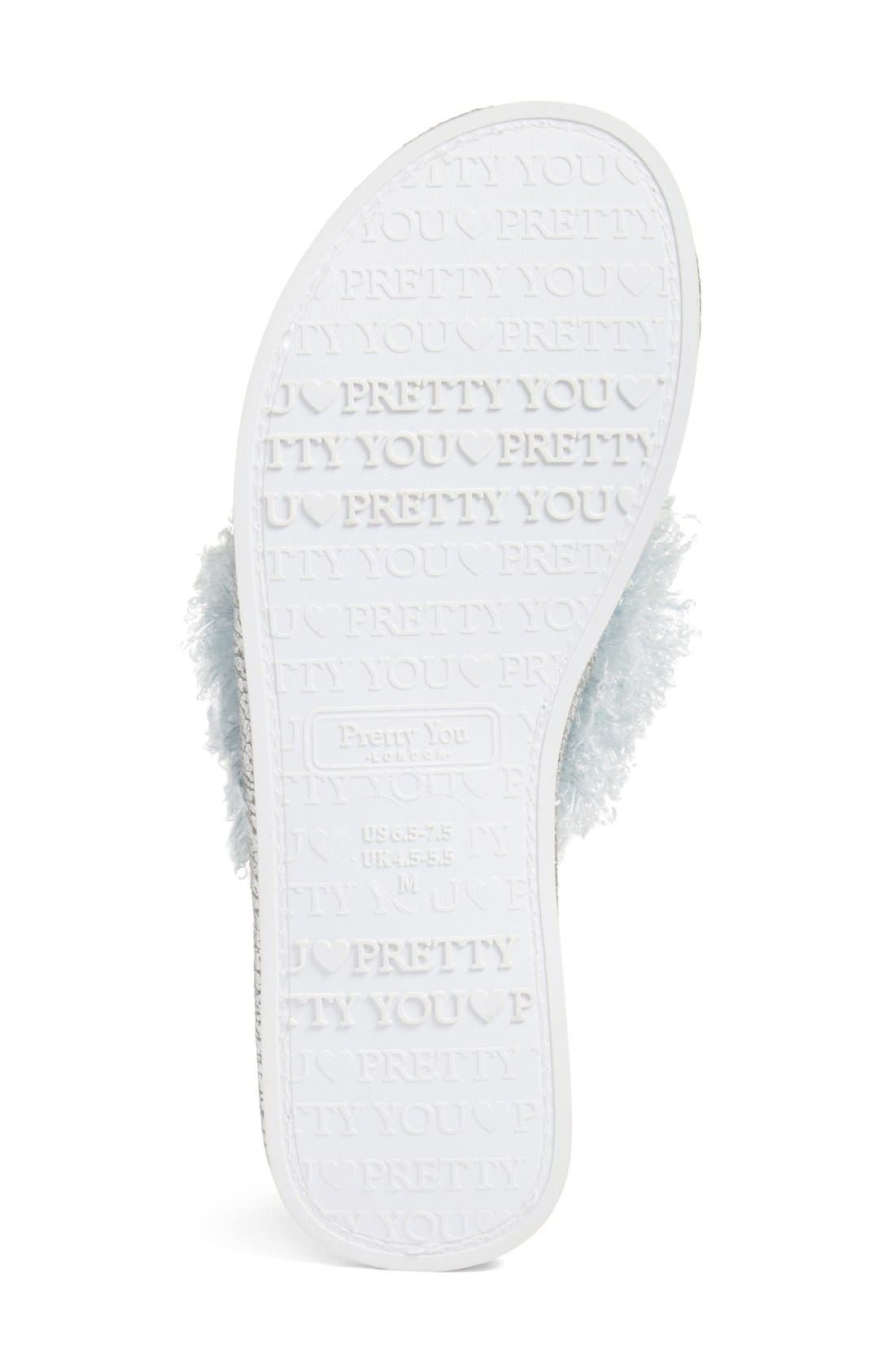pretty you london slippers nordstrom