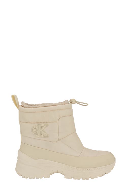 Calvin Klein Nelsa Bootie In Light Natural