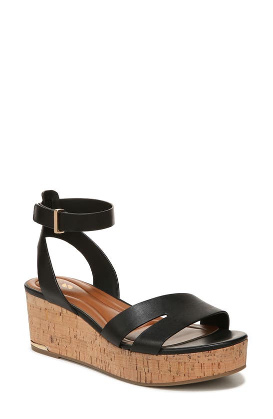 Sarto By Franco Sarto Primrose Platform Wedge Sandal In Black Modesens