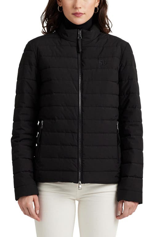 Lauren Ralph Lauren Puffer Jacket in Black at Nordstrom, Size X-Small