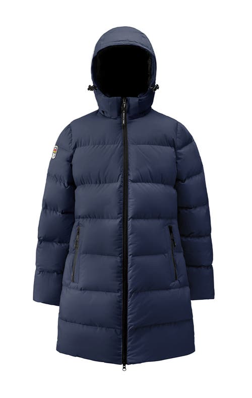 Shop Triple F.a.t. Goose Puffer Down Parka In Navy