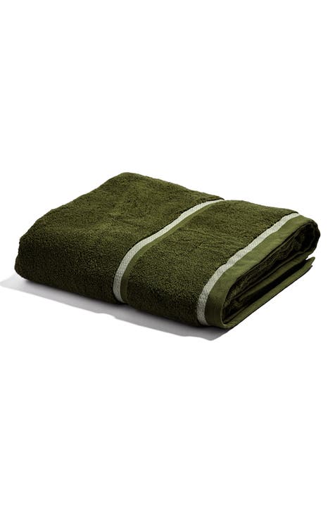 Under The Canopy Luxe Organic Cotton Towel - Snow, Snow / Bath Sheet Bath Sheet Snow