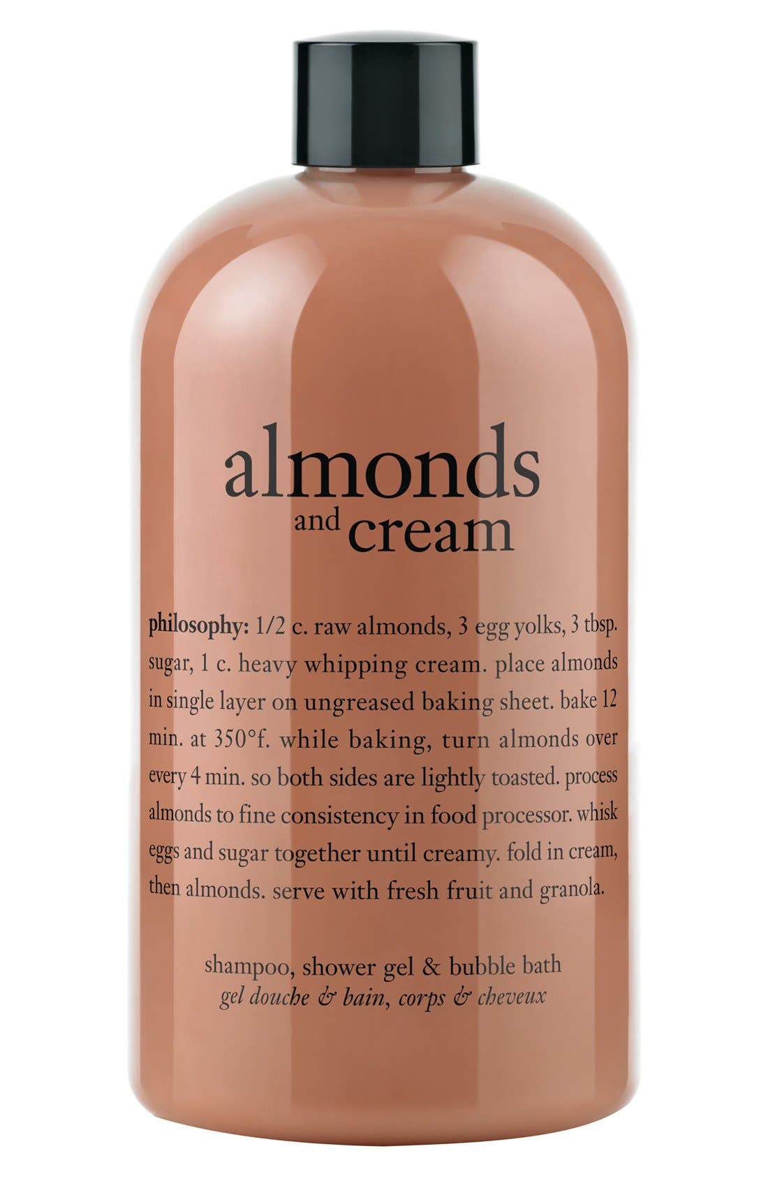 philosophy 'almonds & cream' shampoo, shower gel & bubble bath Nordstrom