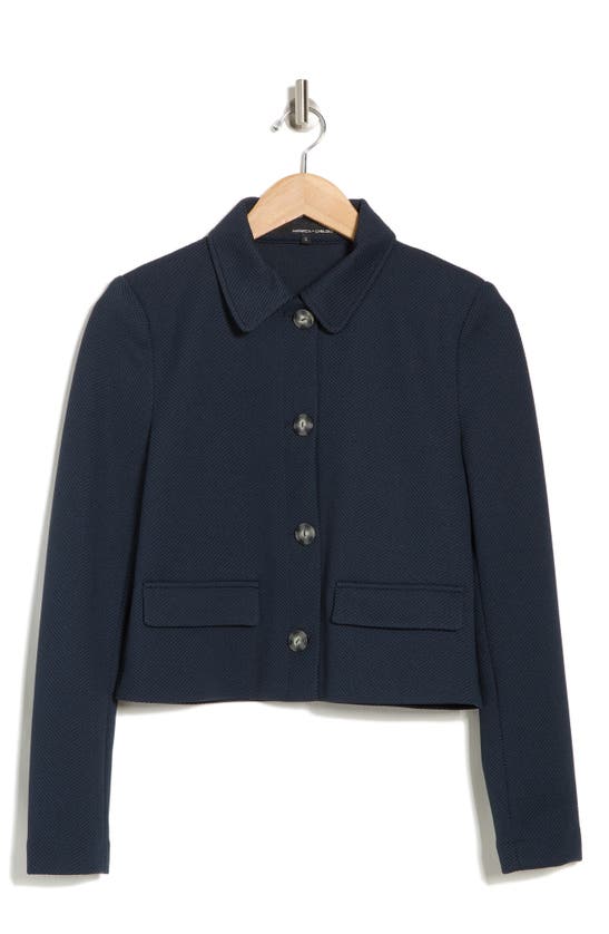 AMANDA & CHELSEA AMANDA & CHELSEA PIQUÉ SHORT JACKET