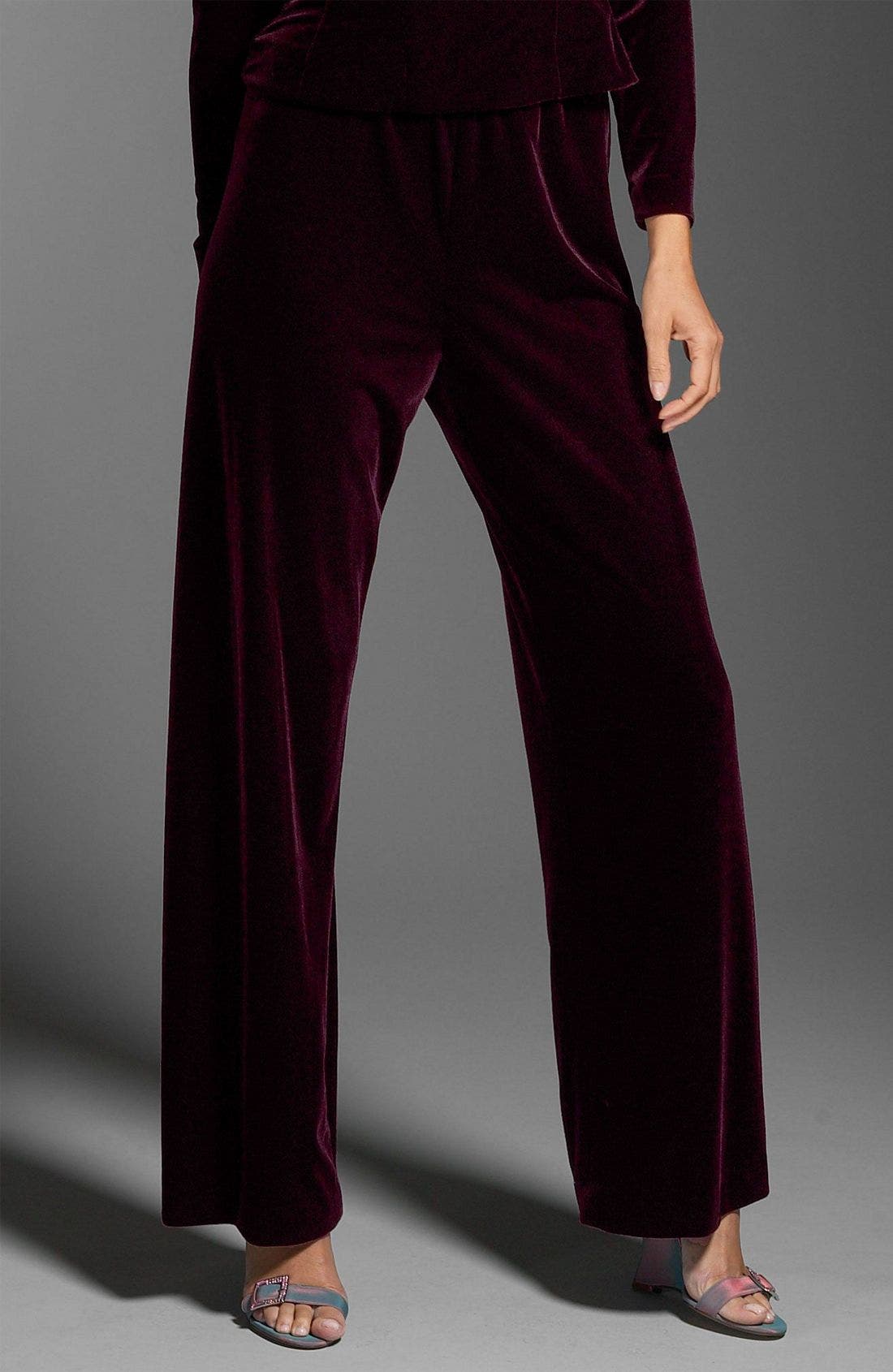 nordstrom velvet pants