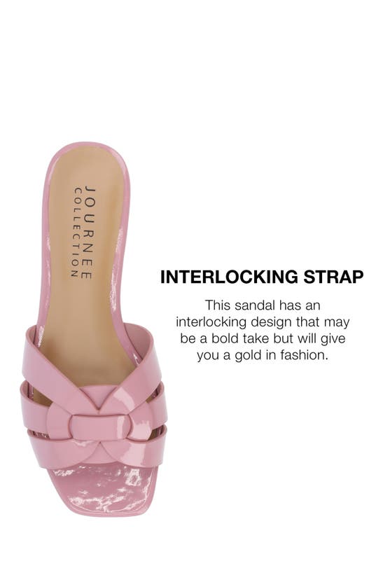 Journee Collection Tru Comfort Arrina Sandal In Rose