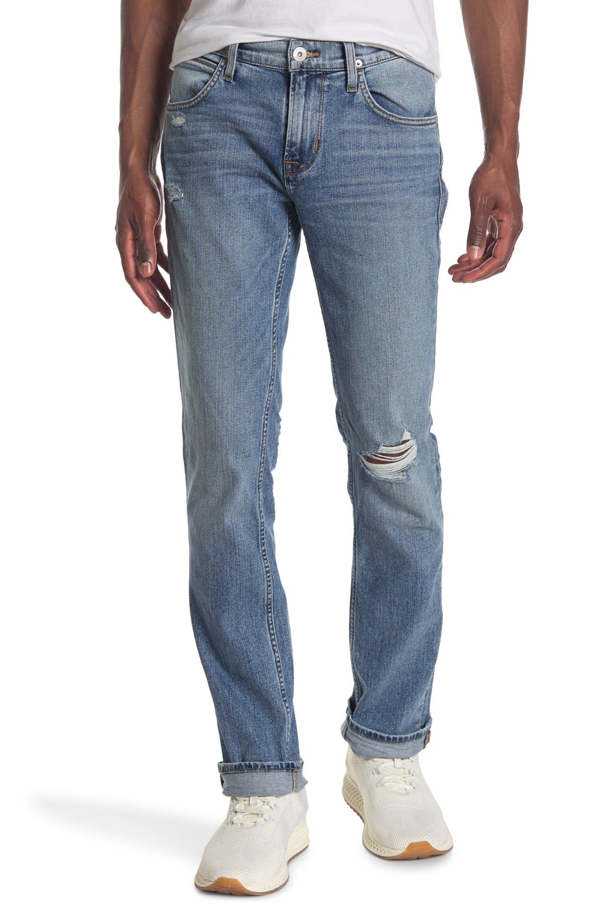 HUDSON Byron Straight Men's Kelt Medium Wash Jeans