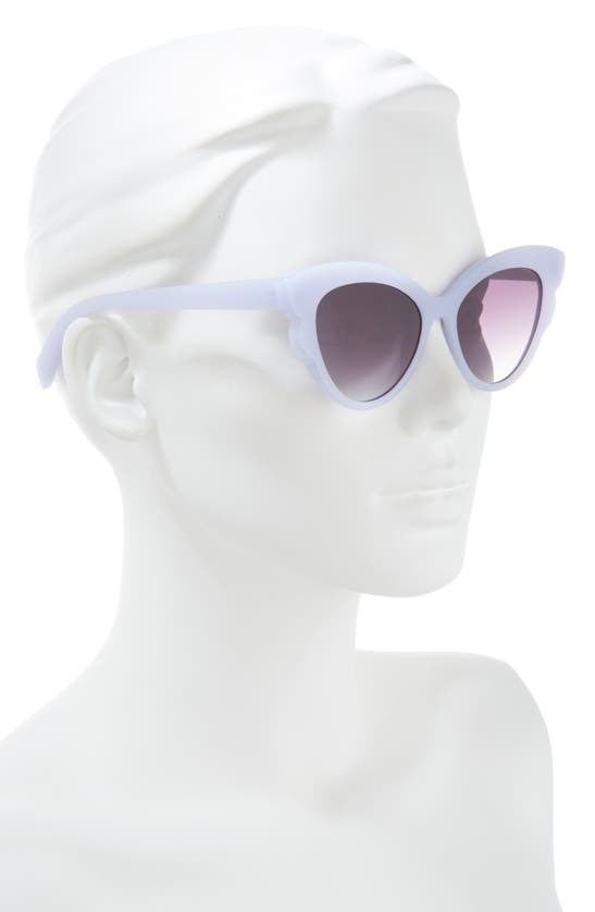 Shop Bp. 54mm Butterfly Sunglasses In Milky Purple