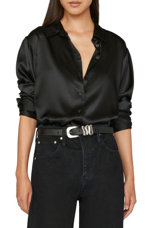 FRAME The Standard Women's Stretch Silk Button-Up Shirt at Nordstrom,