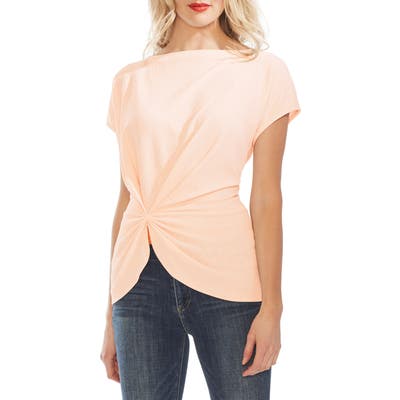 Vince Camuto Side Cinch Top, Pink