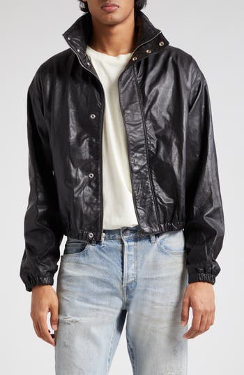 Men's Black Jackets, Leather, Puffer & Denim
