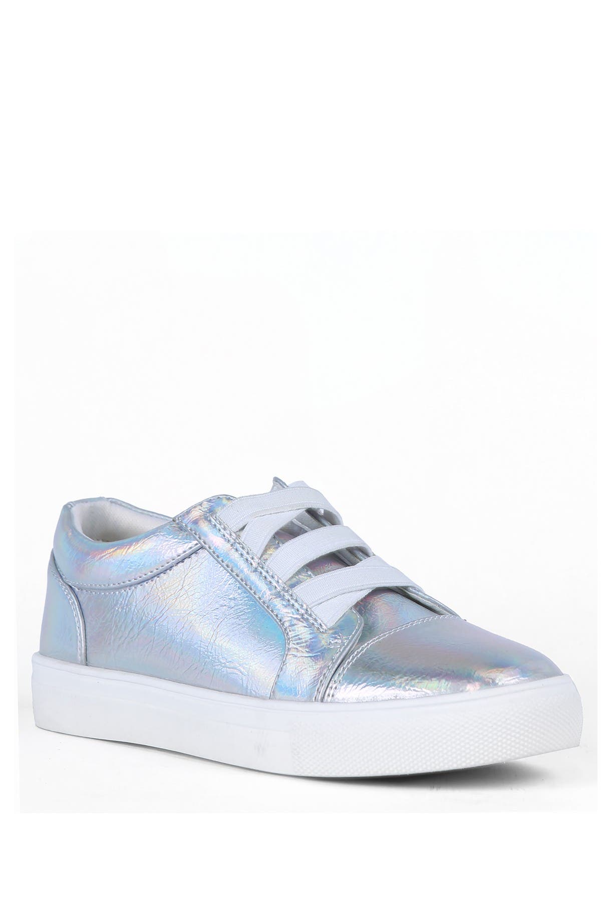 Dv Dolce Vita Kids' Silania Elastic Sneaker In Silver8
