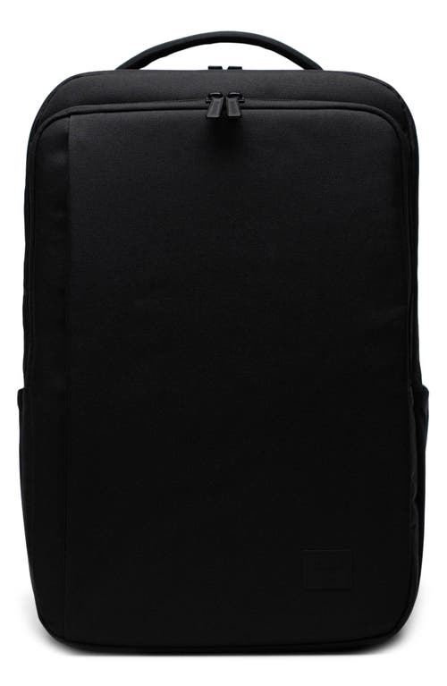 Herschel Supply Co . Kaslo Recycled Polyester Daypack Tech Backpack In Black