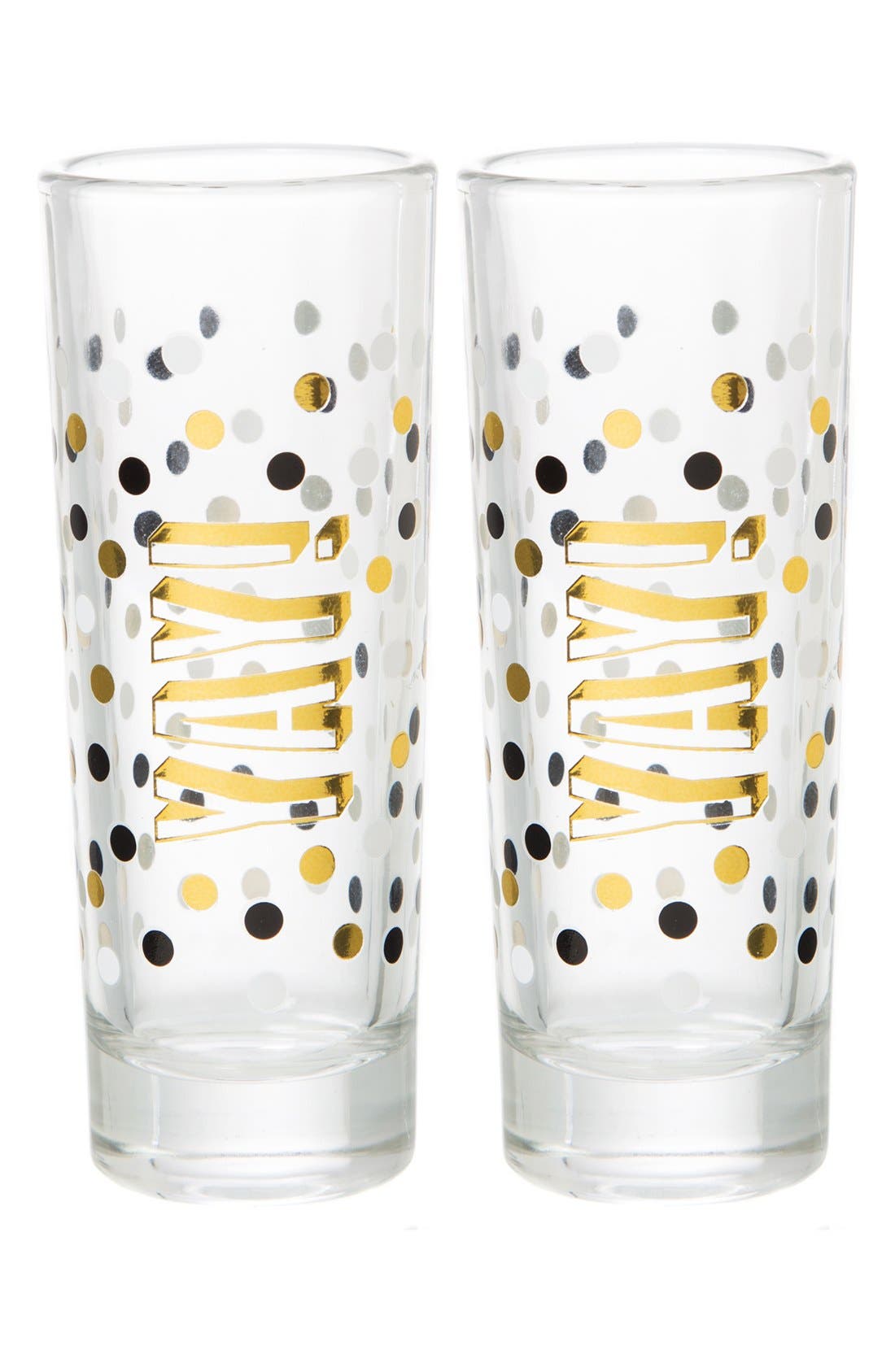 Slant Collections 'Yay!' Shot Glasses (Set of 2) Nordstrom