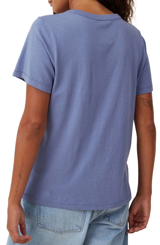 Shop Cotton On The Classic T-shirt In Elemental Blue